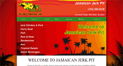 Desktop Screenshot of jamaicanjerkpit.com